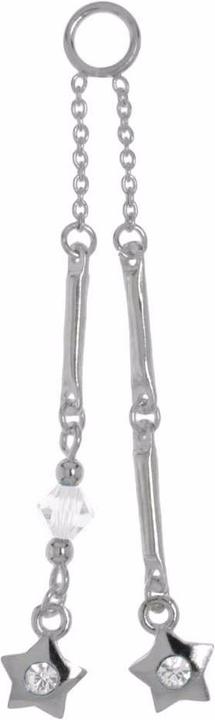 Produktbild Bijouteria Bauchpiercing-Anhänger (Kristall, Silber 925)