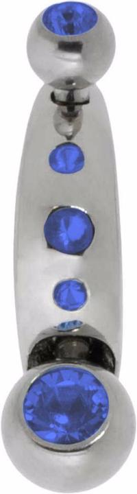 Produktbild Bijouteria Intimpiercing (Chirurgenstahl 316L, Zirkonia, Premium Kristall)