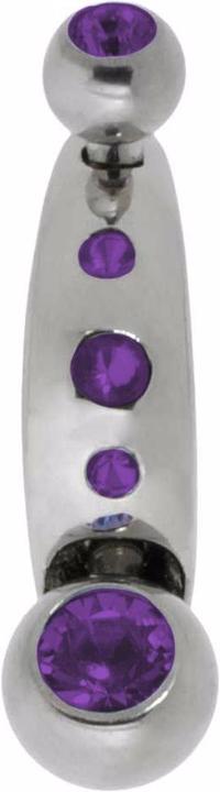 Produktbild Bijouteria Intimpiercing (Chirurgenstahl 316L, Zirkonia, Premium Kristall)