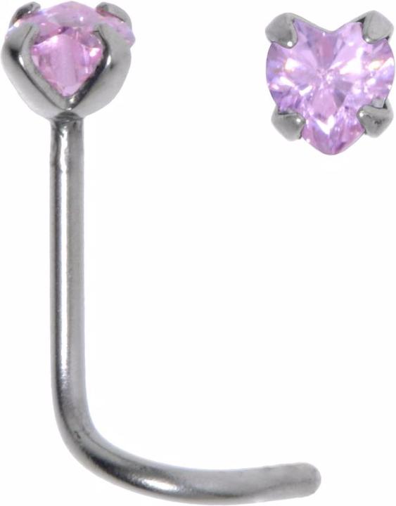 Produktbild Bijouteria Nasenpiercing (Zirkonia, Chirurgenstahl 316L)