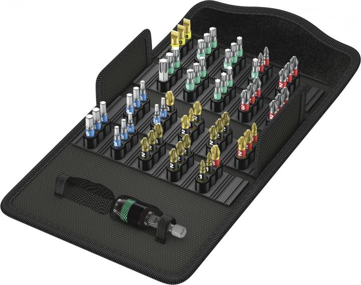 Produktbild Wera Bit-Safe 61 Universal 3 (1/2", 5/16", 3/8", 3/4", 1/4", PH1, Security hex (metric), PH2)