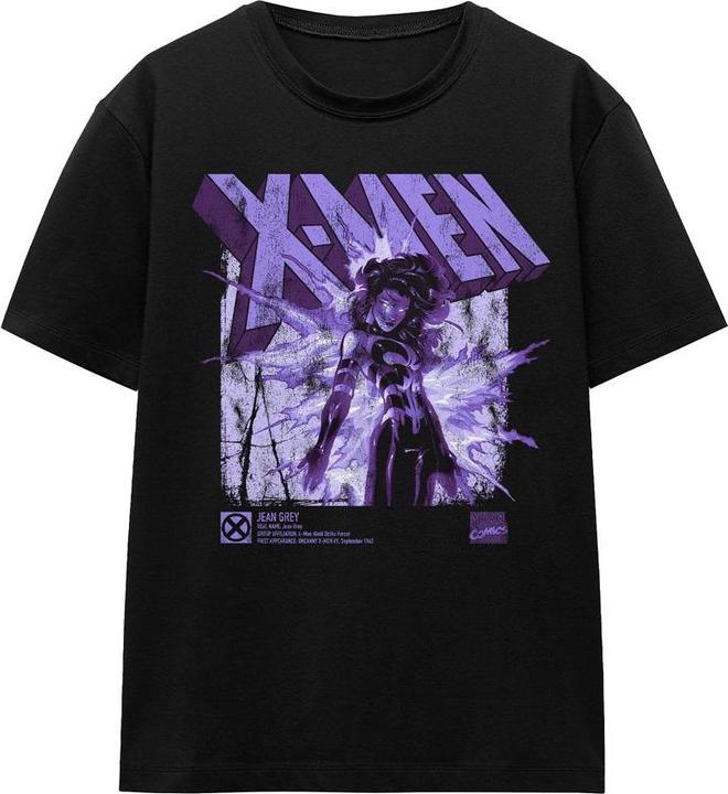 Actual product image Unisex Adult X-Men Jean Grey Infographic T-Shirt (M)