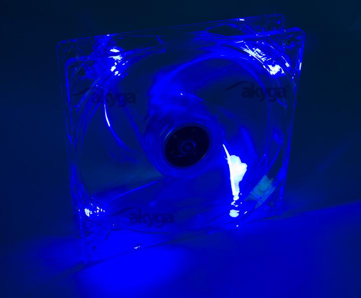 Image du produit Akyga System fan LED AW-12A-BL Boîtier d'ordinateur Molex Ventilateur (e) (120 mm, 1 x)