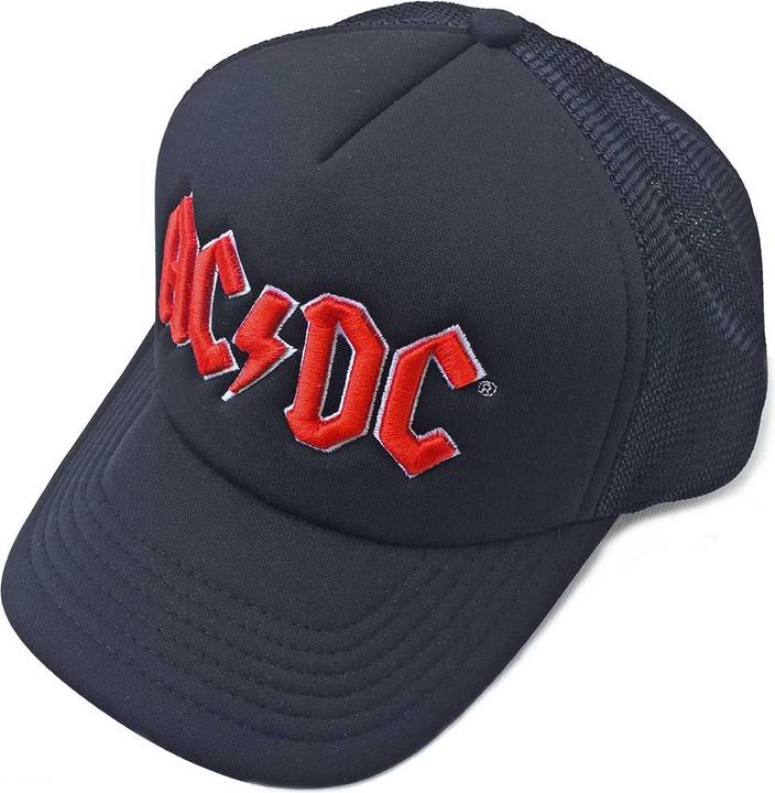 Produktbild AC/DC ACDC Red Logo Black Mesh-Back Cap