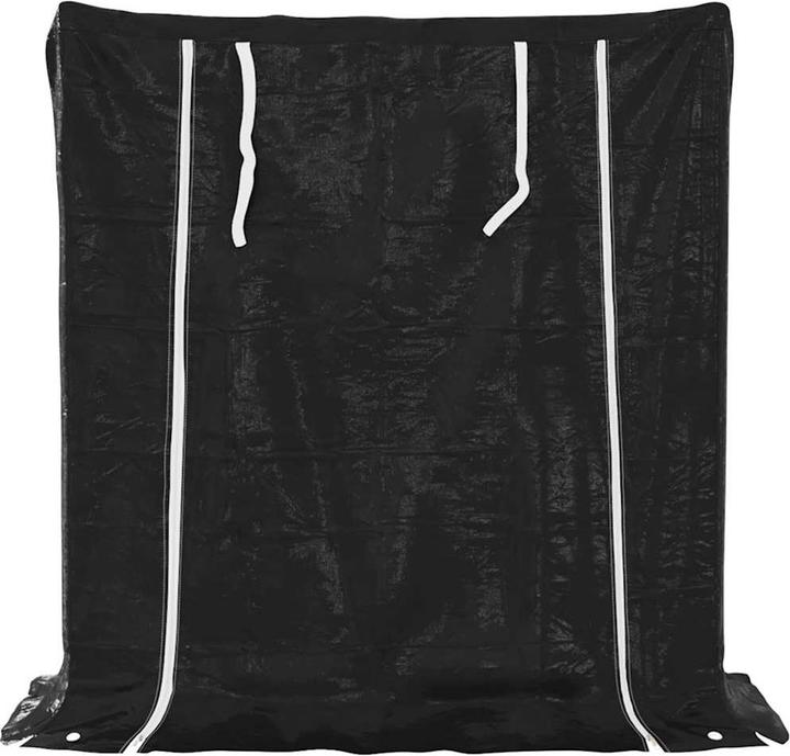 Actual product image VidaXL Firewood rack with rain cover 100.5x40.5x110.5 cm Firewood rack