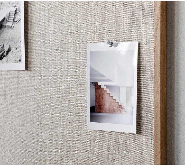 Actual product image Lintex Wood noticeboard pinboard (Bulletin board, 100 x 120.5 cm)