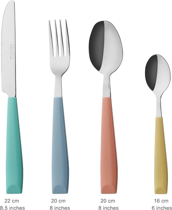 Actual product image Exzact 24-piece cutlery set (24 Piece, Cutlery set)