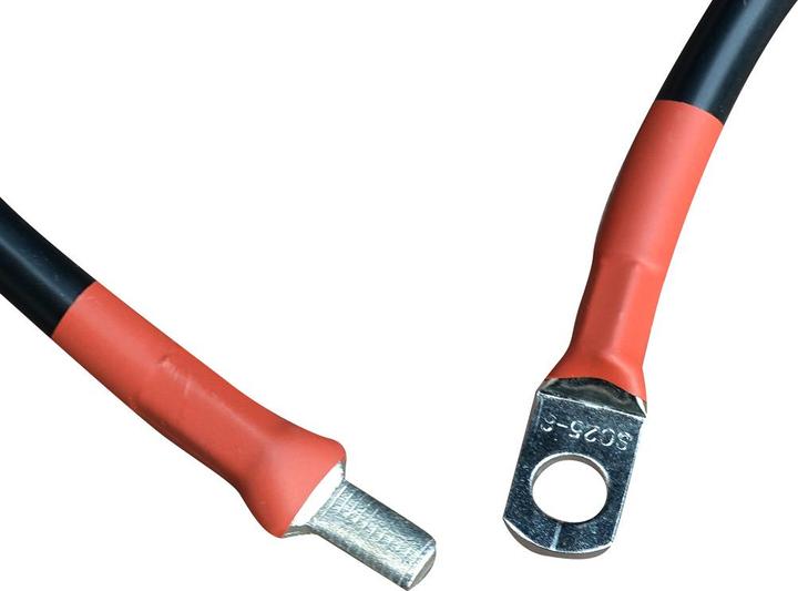 Actual product image Enjoy solar Battery cable with high-load fuse holder 2m 35mm², battery to charge controller (Solar cable)