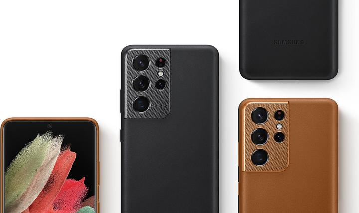 Actual product image Samsung Leather Cover
