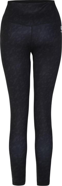 Actual product image Dare2b Womens/Ladies Influential Cire Finish Leaf Print Gym 7/8 Leggings (34 D)