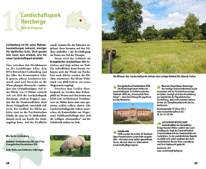 Produktbild Berlin – Der grüne Stadtausflug (Deutsch, Susanne Kilimann, Anke Sademann, 2021)