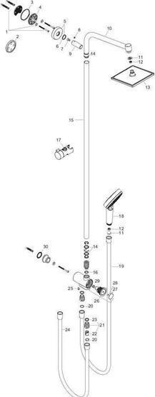 Image du produit hansgrohe Crometta E EcoSmart Reno