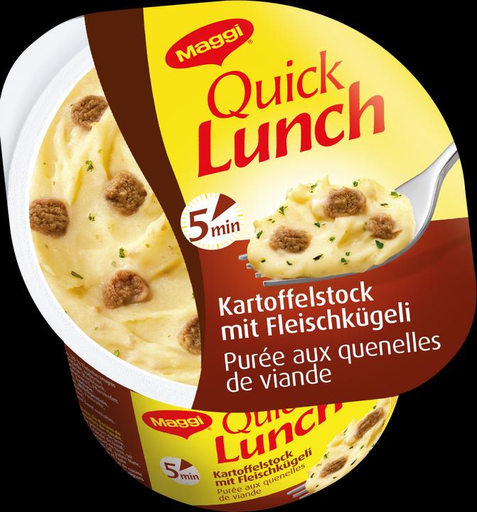 Image du produit Maggi Quick Lunch Purée de pommes de terre avec quenelles de viande (46 g)
