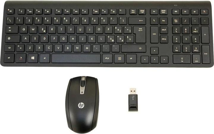 Image du produit HP Slim WRLS KBD-MUS Kit Win8 (FR, Filaire)