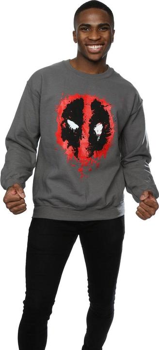 Produktbild Deadpool Splat Face Sweatshirt (L)