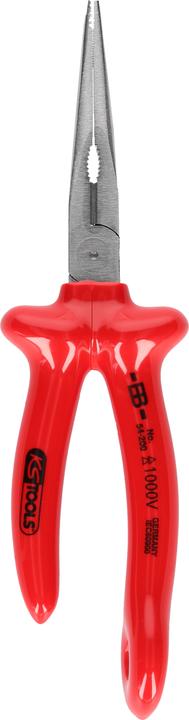 Produktbild KS Tools 1000V Flachrundzange, mit Sicherungsöse für Sicherheitsleine, Länge 200 mm (200 mm)