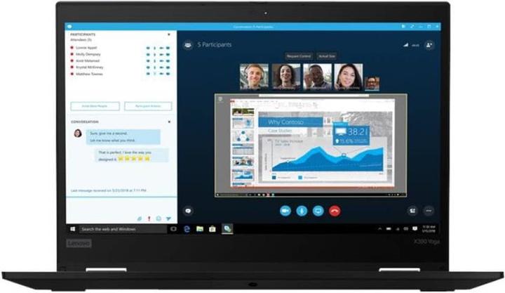Lenovo ThinkPad X390 Yoga (13.30", Intel Core i5-8265U, 8 GB, 256 GB, CH)