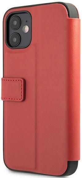 Immagine prodotto Ferrari FEOGOFLBKP12SRE iPhone 12 mini 5.4" czerwony/rosso libro Off Track Traforato (Apple iPhone 12 mini)