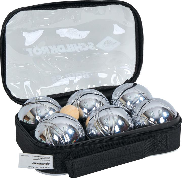 Actual product image Schildkröt Boule / Boccia / Pentanque Set Steel (6 x, 72.50 mm)