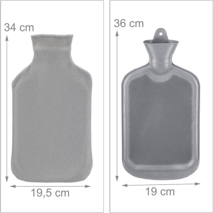Immagine prodotto Relaxdays Borsa acqua-calda (2 l)