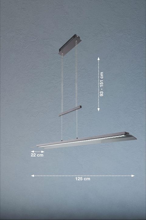 Immagine prodotto Fischer & Honsel Honsel lampada a sospensione Nana - vetro nero sabbia/fumo parzialmente satinato (60862)