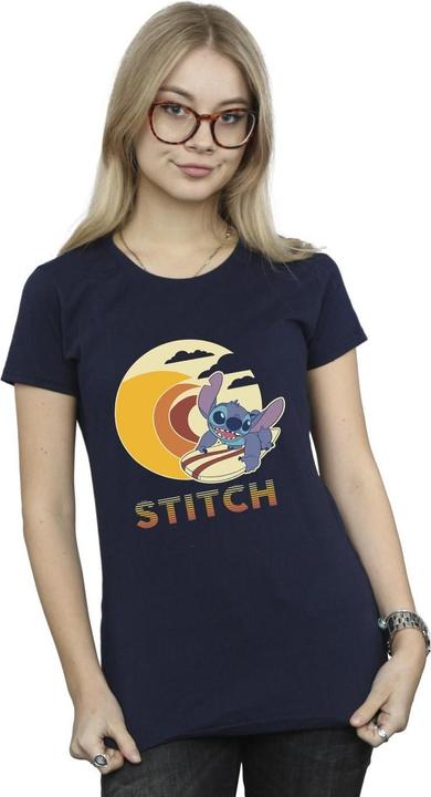 Immagine prodotto Disney Lilo & Stitch Summer Waves Maglietta Donna (XXL)