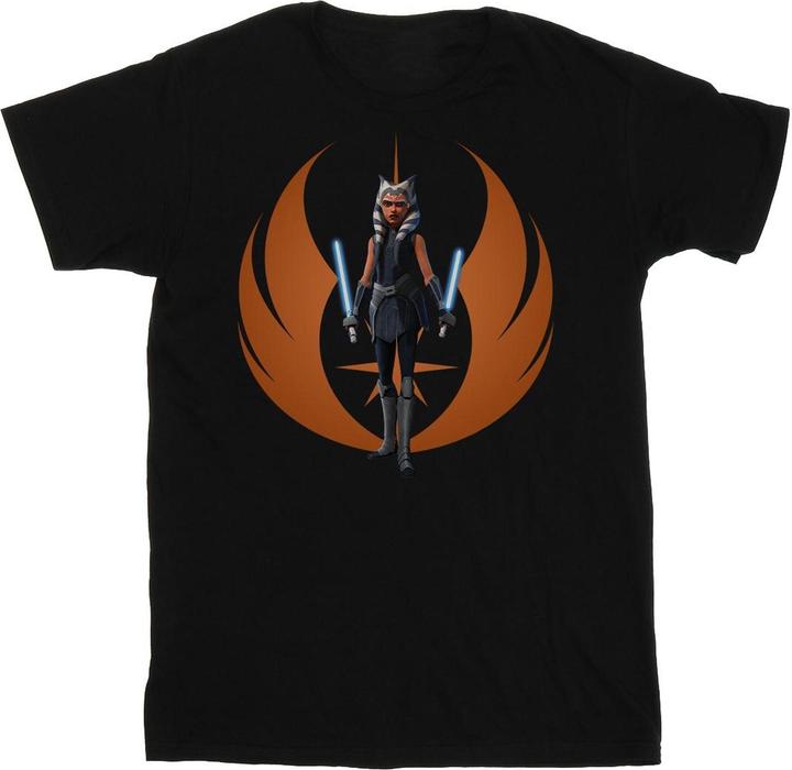 Image du produit Star Wars - T-shirt CLONE WARS AHSOKA REBEL POSE - Garçon (128)