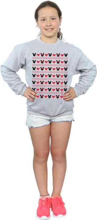 Image du produit Disney - Sweat MICKEY AND MINNIE CHRISTMAS HEARTS - Fille (140, 146)