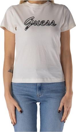 Actual product image Guess Damen T-Shirt Active Tee Ecru (M)