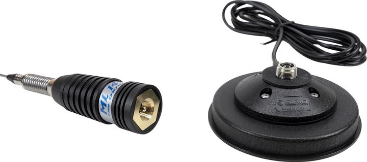 Productafbeelding Sirio Antenne Sirio ML145 CB antenne met magnetische voet inclusief 125 mm code 2201805.63