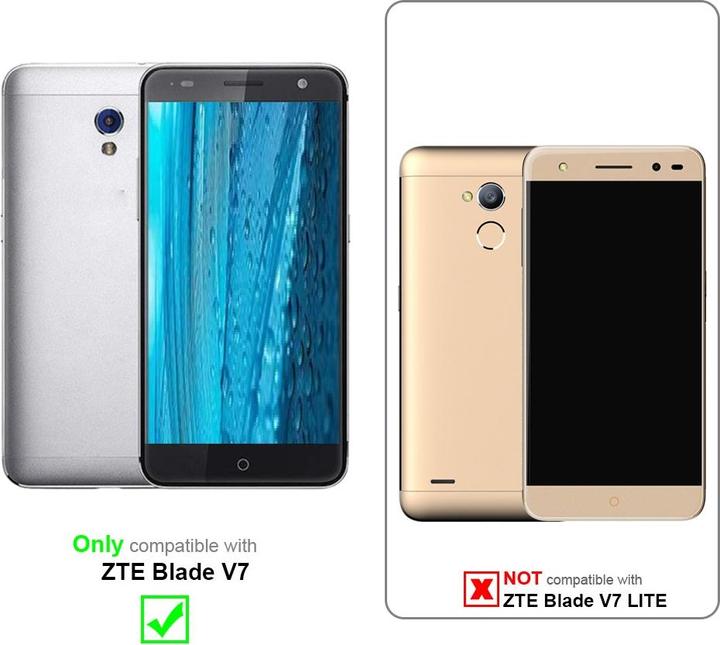 Productafbeelding Cadorabo Flip als onzichtbaar deksel (ZTE Blade V7)