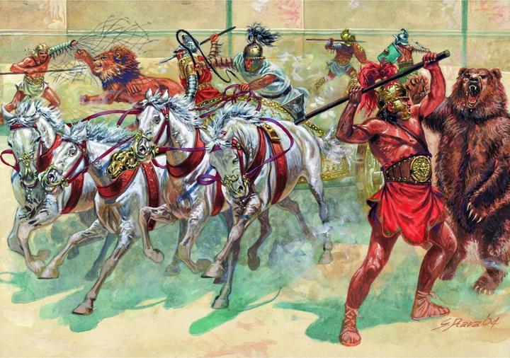 Actual product image Italeri Gladiators