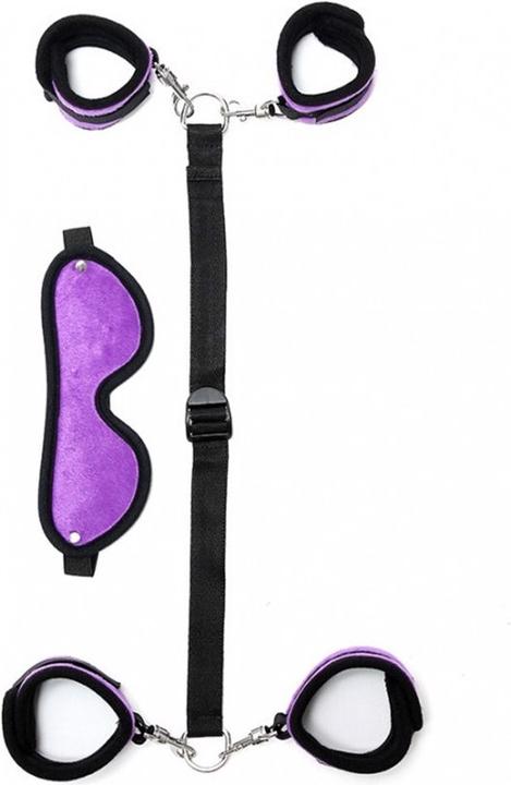 Actual product image Rimba Soft hand to foot restraint set with mask