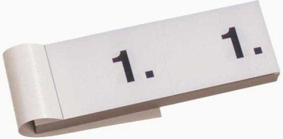 Actual product image Simplex Wardrobe blocks 301-400 white (100 x)