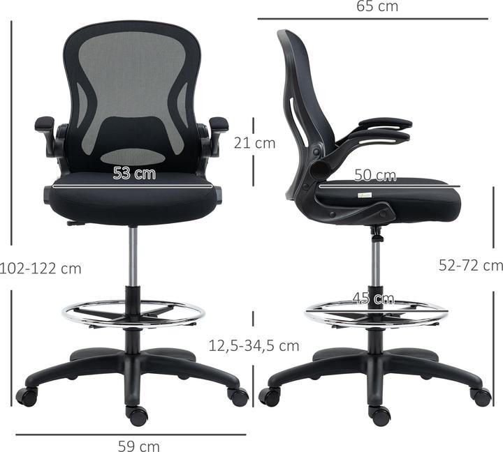 Actual product image Vinsetto Office chair