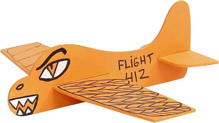 Actual product image Creativ Company Versier je Houten Vliegtuig, 20st.