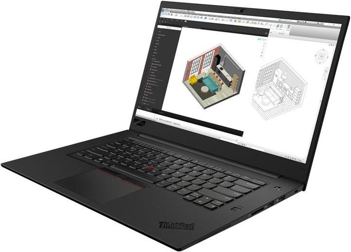 Produktbild Lenovo ThinkPad P1 (15.60", Intel Core i7-8750H, 8 GB, 256 GB, CH)