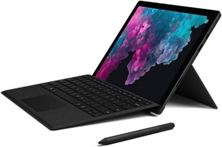 Image du produit Microsoft Surface Pro 6 (12.30", Intel Core i7-8650U, 8 Go, 256 Go, Sans disposition de clavier)
