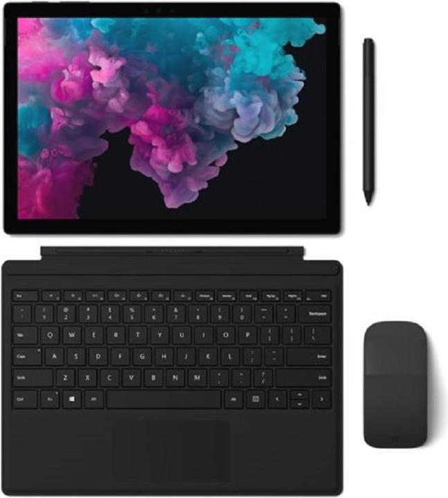 Image du produit Microsoft Surface Pro 6 (12.30", Intel Core i7-8650U, 8 Go, 256 Go, Sans disposition de clavier)