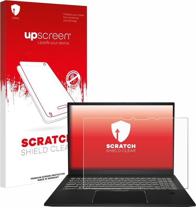 Actual product image upscreen Scratch Shield Protector (16")