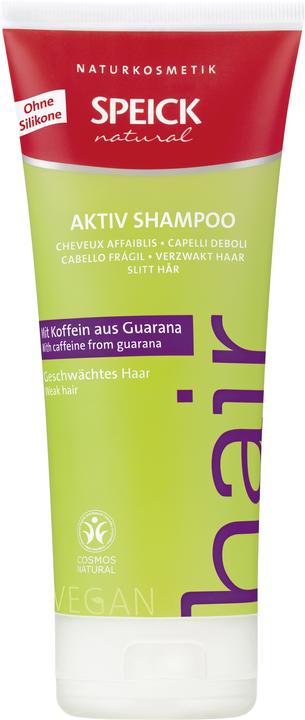 Speick Natural Aktiv Shampoo Mit Koffein Aus Guarana (200 ml, Flüssiges Shampoo)