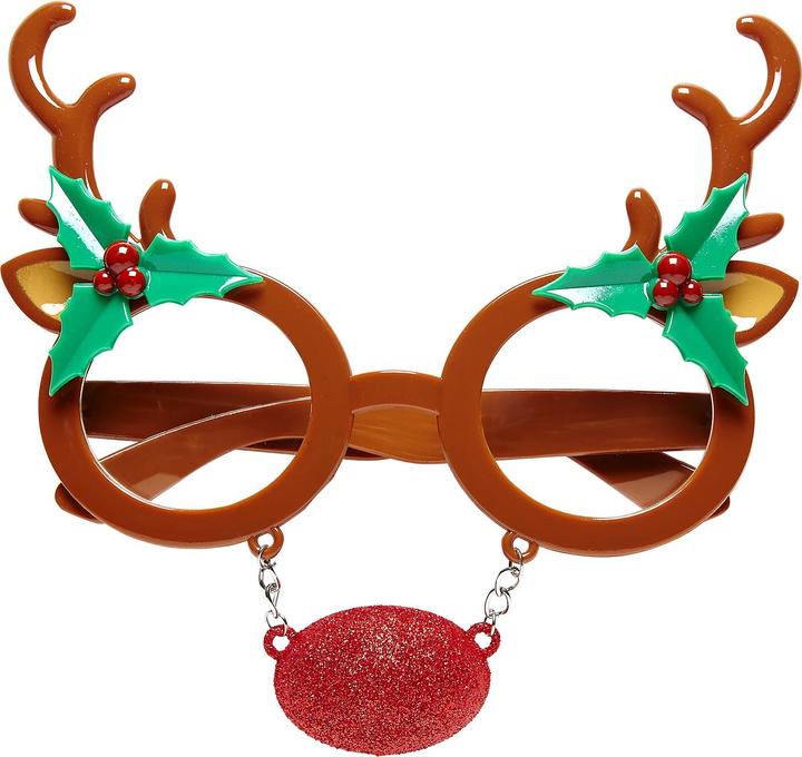 Actual product image Widmann Father Christmas glasses with hat