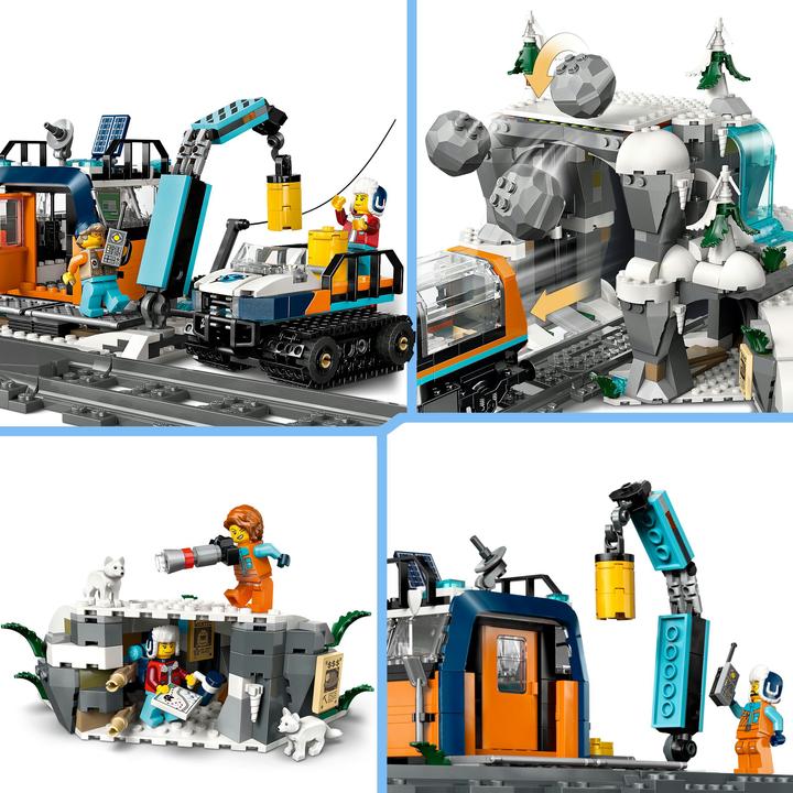Actual product image LEGO Arktis-Polarexpress (60470, LEGO City)