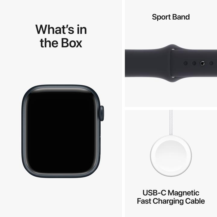 Image du produit Apple Watch Series 9 (45 mm, WLAN uniquement)