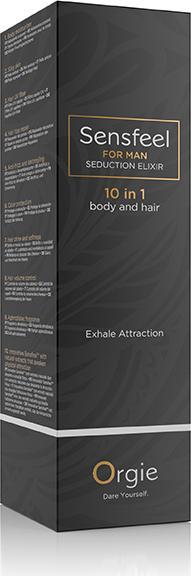 Produktbild Orgie Sensfeel for Man Pheromone Seduction Elixer 10 in 1 100 ml (Body Mist, 100 ml)