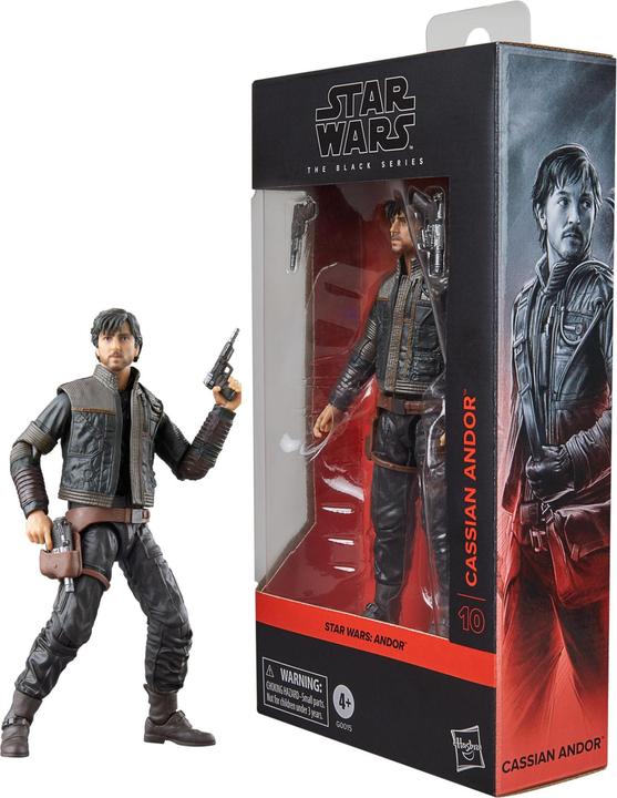 Actual product image Hasbro Star Wars: Andor Black Series action figure Cassian Andor 15 cm