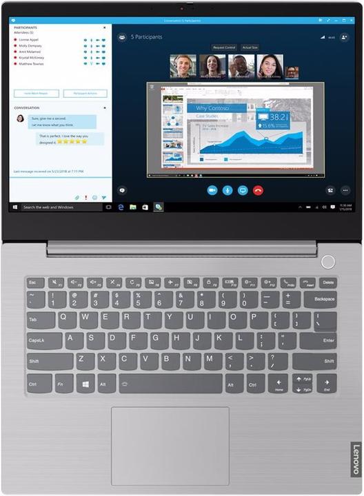 Produktbild Lenovo ThinkBook 14 (14", Intel Core i5-1035G1, 16 GB, 512 GB, DE)