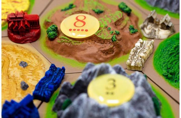 Actual product image Kosmos FKS6822620 - Catan - 3D Edition, board game, for 3-4 players, ages 10+ (DE edition) (German)