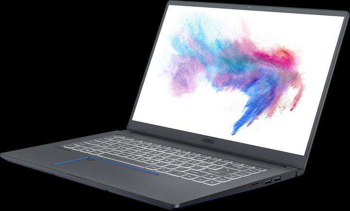 Actual product image MSI Prestige 15 (15.60", Intel Core i7-10710U, 16 GB, 512 GB, DE)
