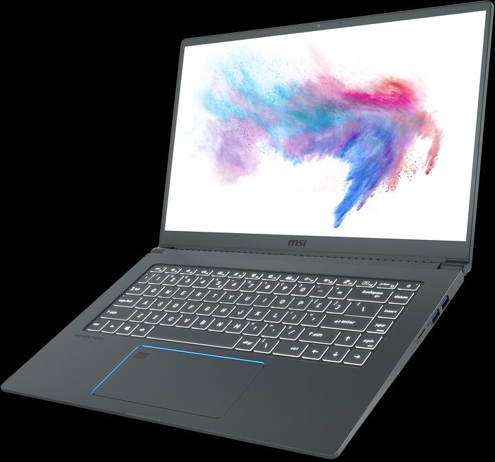 Actual product image MSI Prestige 15 (15.60", Intel Core i7-10710U, 16 GB, 512 GB, DE)